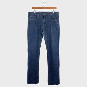 Buffalo David Bitton Dark Slim Straight Jeans